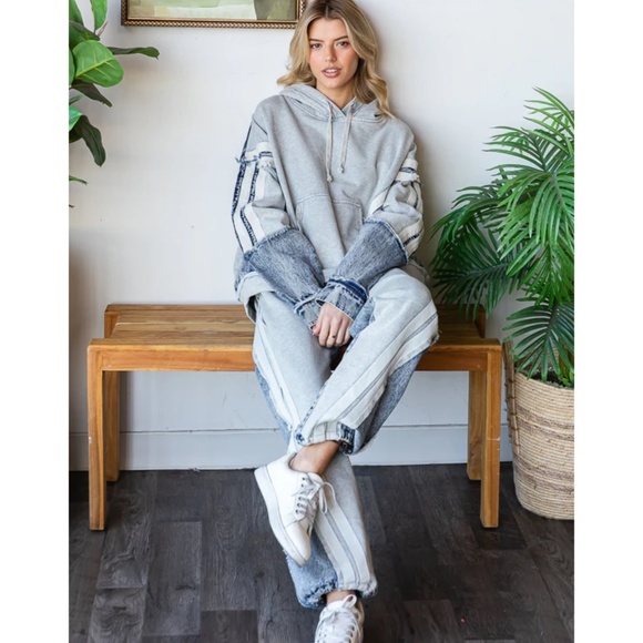 💕OLI & HALI “ Doreen “ Oli and Hali TWO TONED 2 PIECE SET HOODIE AND PANTS 35 - Picture 5 of 14